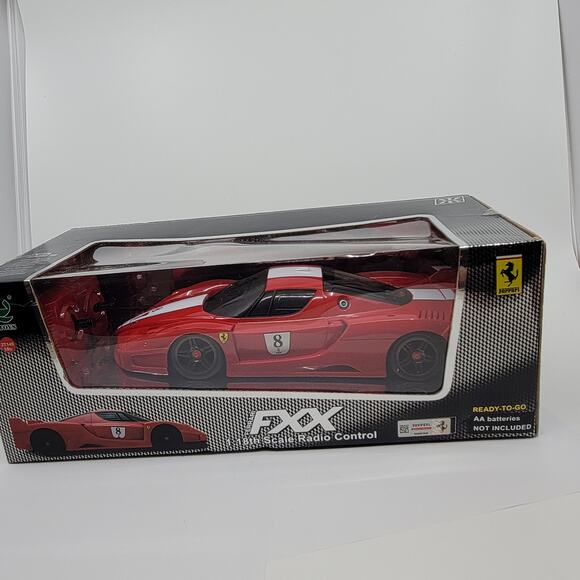 XQ Toys 1:18 Scale Radio Control Model Car Ferrari FXX Red. New, sealed - Picture 8 of 13